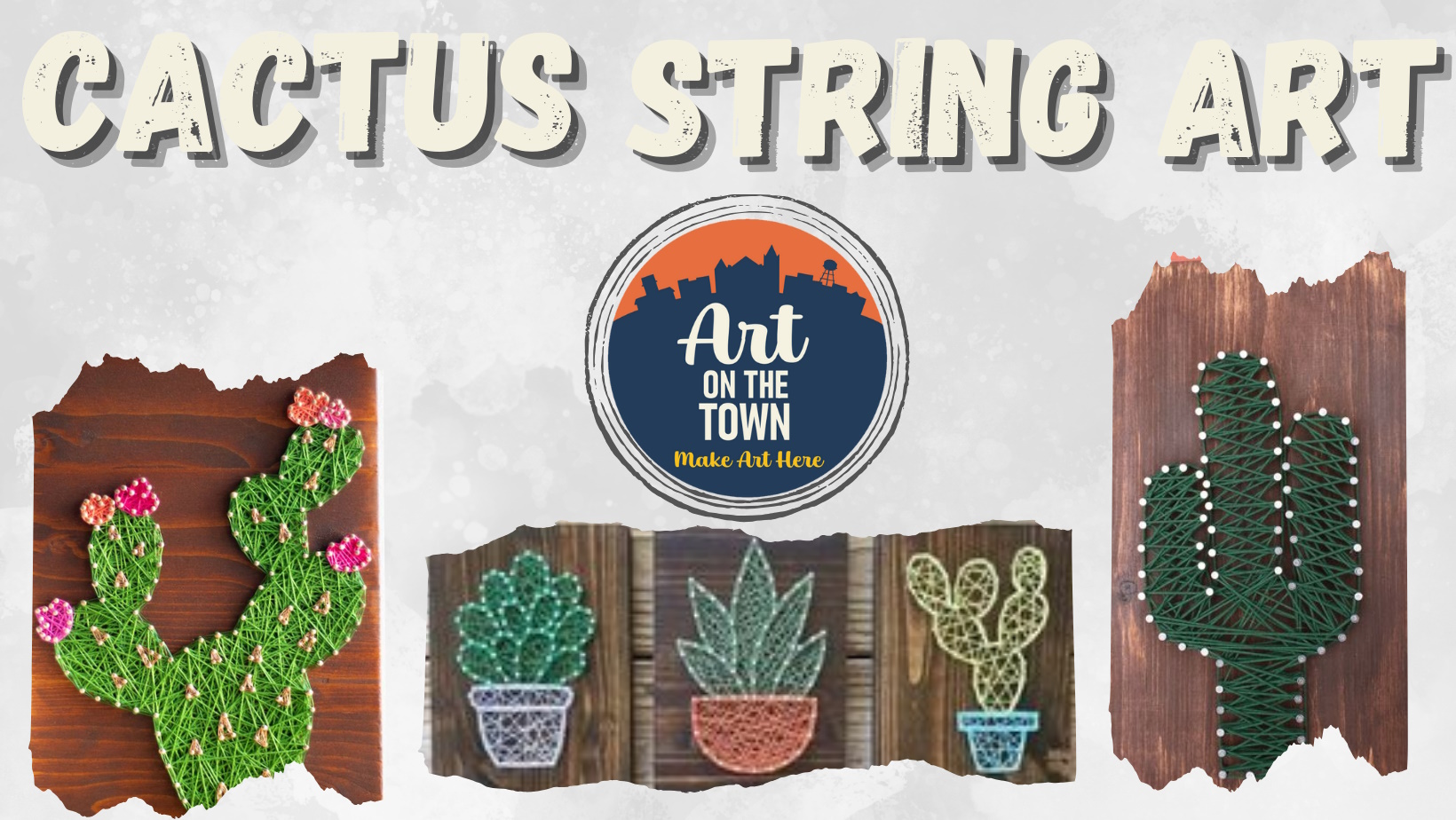 Cactus Art Workshop: Creative Projects for Kids and Adults