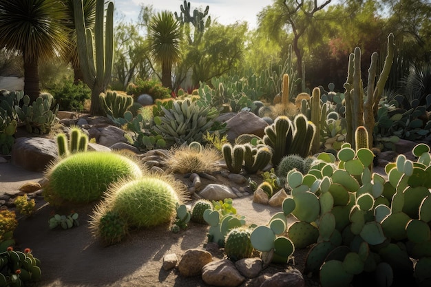 How to Combine Cacti with Other Desert Plants for a Natural Look