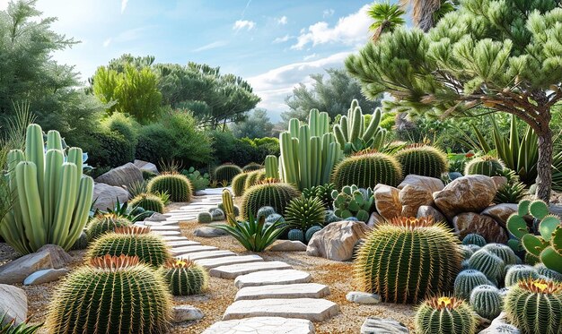 How to Create a Cactus Pathway in Your Garden