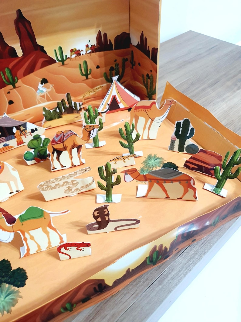 How to Make a Cactus Garden in a Shoebox: A Miniature Desert
