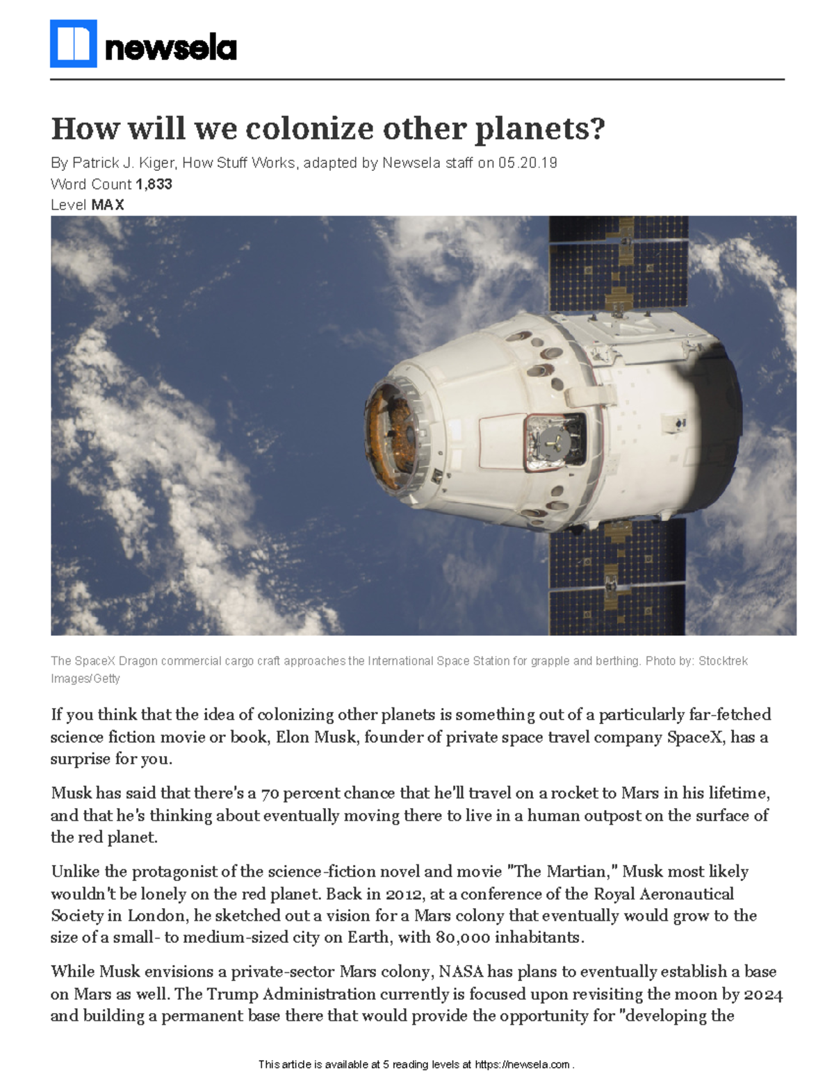How Cacti Could Help Colonize Other Planets